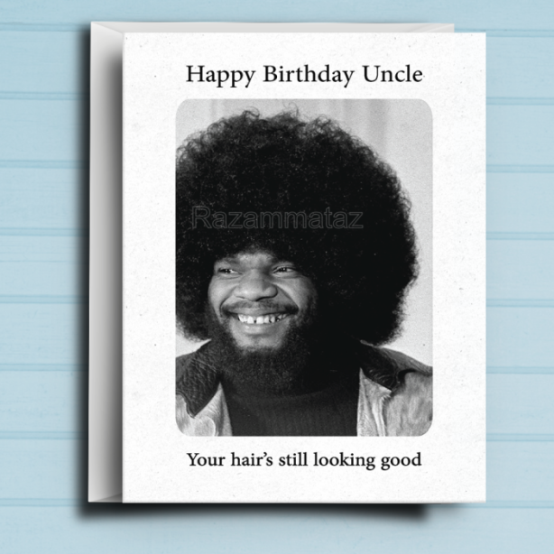 Black Man Birthday Card H